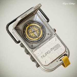 Sci-fi Compass V1 PBR