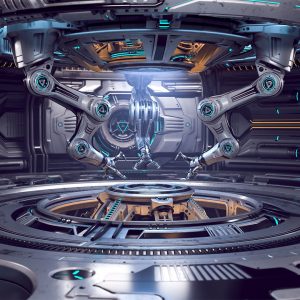 Sci-Fi Construction Lab - Rigged