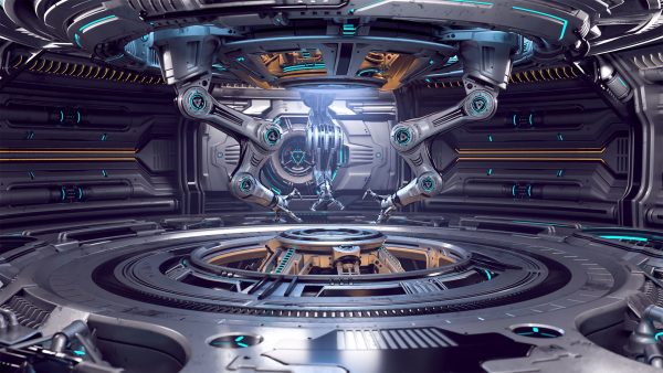Sci-Fi Construction Lab - Rigged