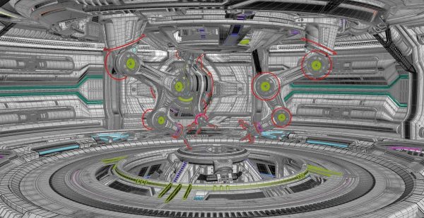 Sci-Fi Construction Lab - Rigged