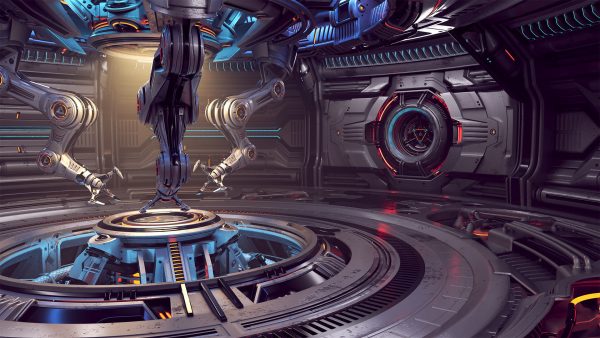 Sci-Fi Construction Lab - Rigged