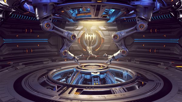 Sci-Fi Construction Lab - Rigged