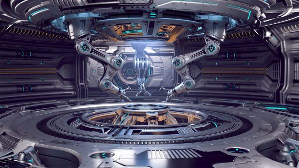 Sci-Fi Construction Lab - Rigged