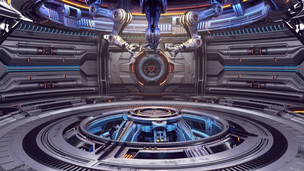 Sci-Fi Construction Lab - Rigged
