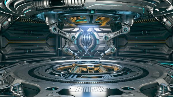 Sci-Fi Construction Lab - Rigged