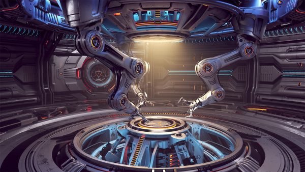 Sci-Fi Construction Lab - Rigged