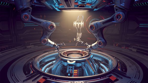 Sci-Fi Construction Lab - Rigged