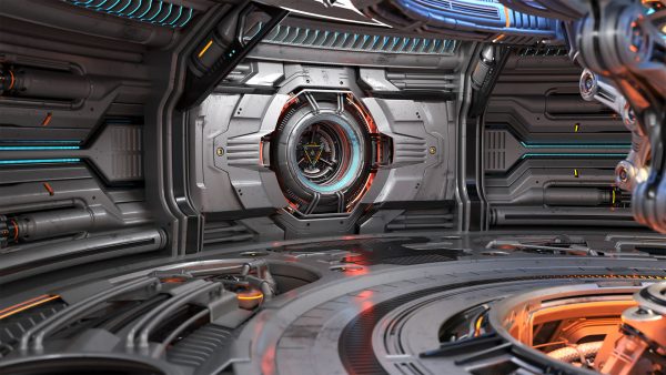 Sci-Fi Construction Lab - Rigged