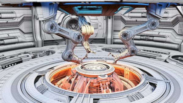 Sci-Fi Construction Lab - Rigged