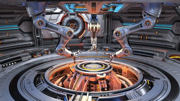Sci-Fi Construction Lab - Rigged