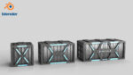Sci-fi Container set of 3 v1
