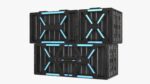 Sci-fi Container set of 3 v1