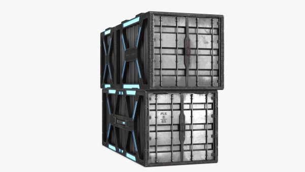 Sci-fi Container set of 3 v1