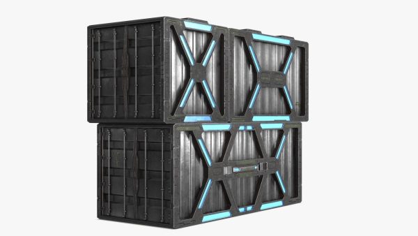 Sci-fi Container set of 3 v1