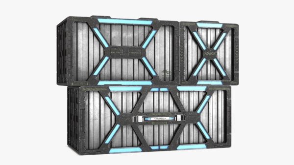 Sci-fi Container set of 3 v1