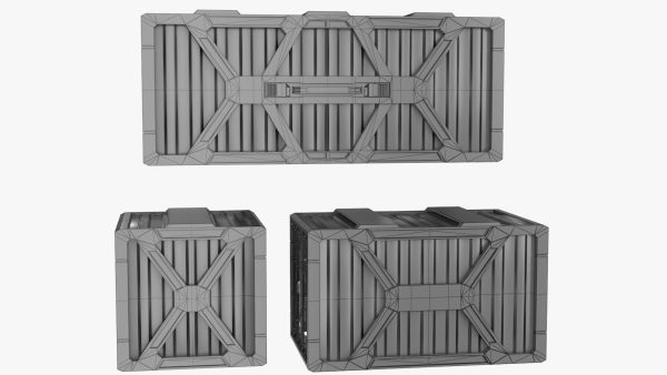 Sci-fi Container set of 3 v1