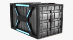 Sci-fi Container set of 3 v1