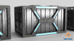 Sci-fi Container set of 3 v1