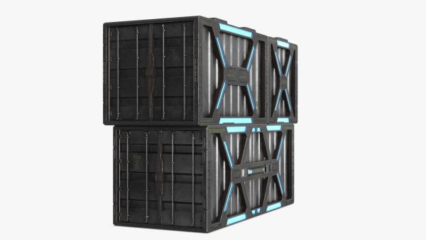 Sci-fi Container set of 3 v1
