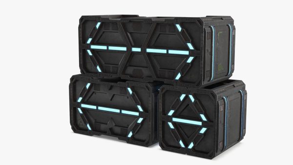 Sci-fi Container set of 3 V3