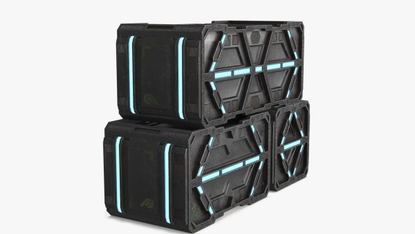 Sci-fi Container set of 3 V3