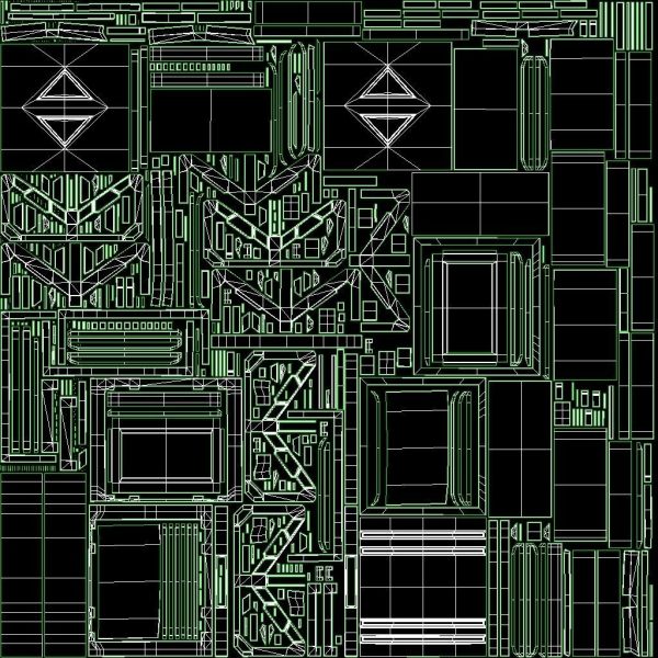 Sci-fi Container set of 3 V3