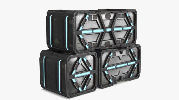 Sci-fi Container set of 3 V3