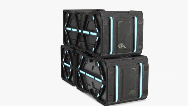 Sci-fi Container set of 3 V3