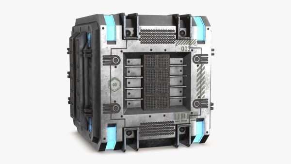Sci-fi Container set of 3 v4