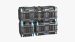 Sci-fi Container set of 3 v4