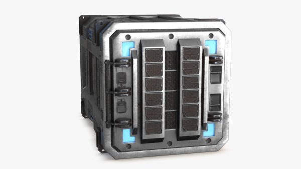 Sci-fi Container set of 3 v4