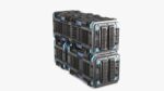 Sci-fi Container set of 3 v4