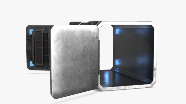 Sci-fi Container set of 3 v4