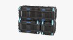 Sci-fi Container set of 3 v4