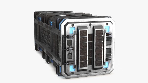 Sci-fi Container set of 3 v4
