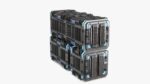 Sci-fi Container set of 3 v4