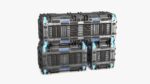 Sci-fi Container set of 3 v4