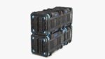 Sci-fi Container set of 3 v4