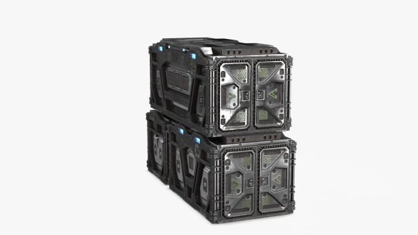 Sci-fi Container set of 3 v5