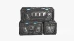 Sci-fi Container set of 3 v5