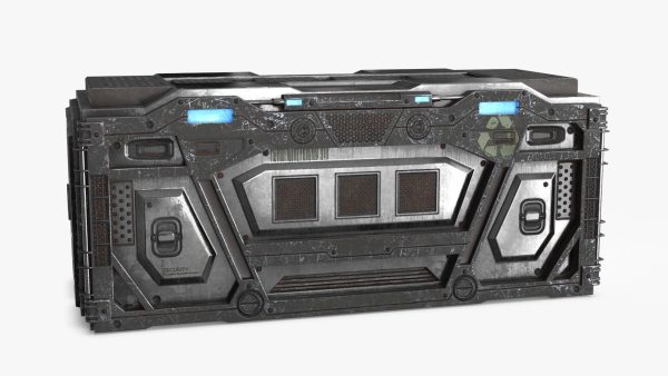 Sci-fi Container set of 3 v5