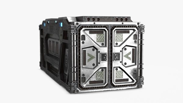 Sci-fi Container set of 3 v5