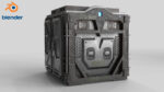 Sci-fi Container set of 3 v5