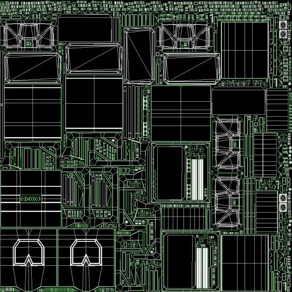 Sci-fi Container set of 3 v5