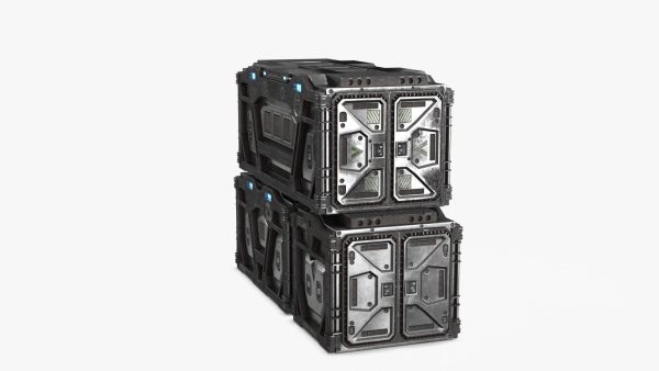Sci-fi Container set of 3 v5