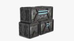 Sci-fi Container set of 3 v6