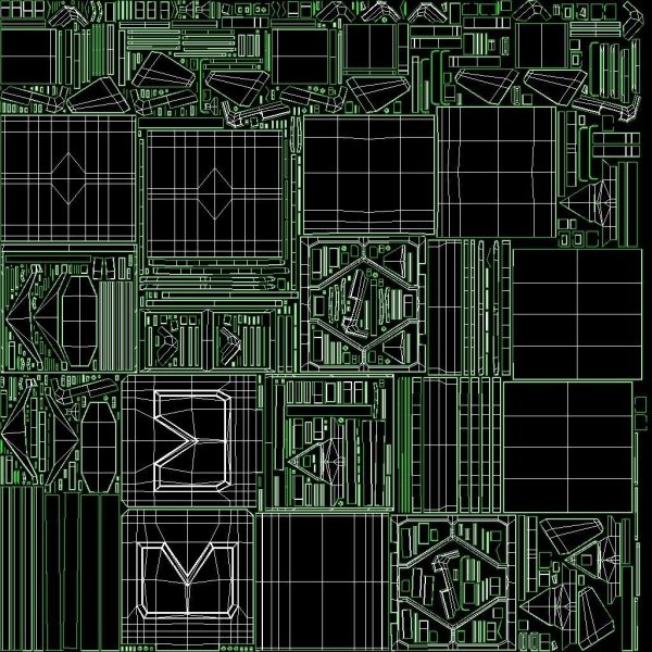 Sci-fi Container set of 3 v6