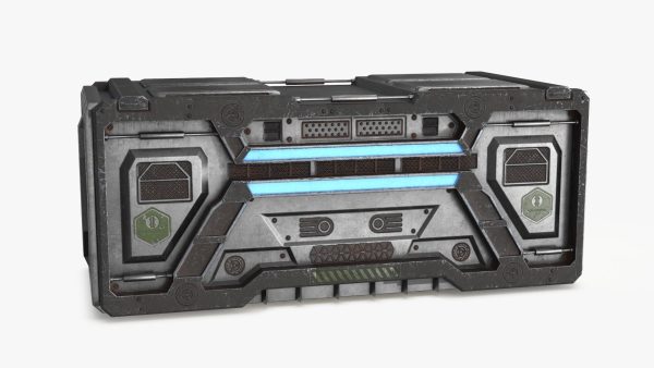 Sci-fi Container set of 3 v6