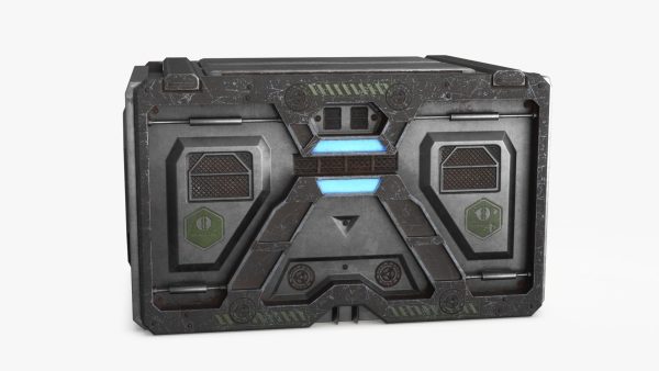 Sci-fi Container set of 3 v6
