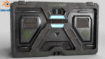 Sci-fi Container set of 3 v6